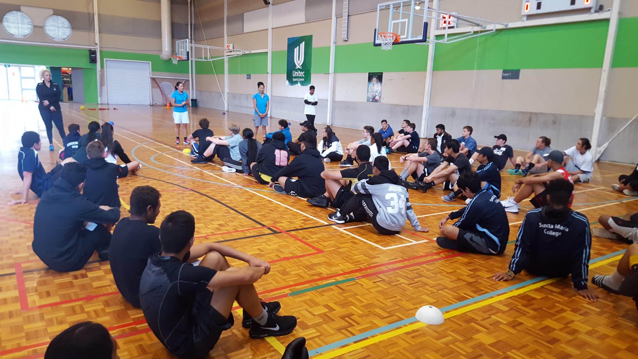 Let's coach basketball | Sancta Maria College